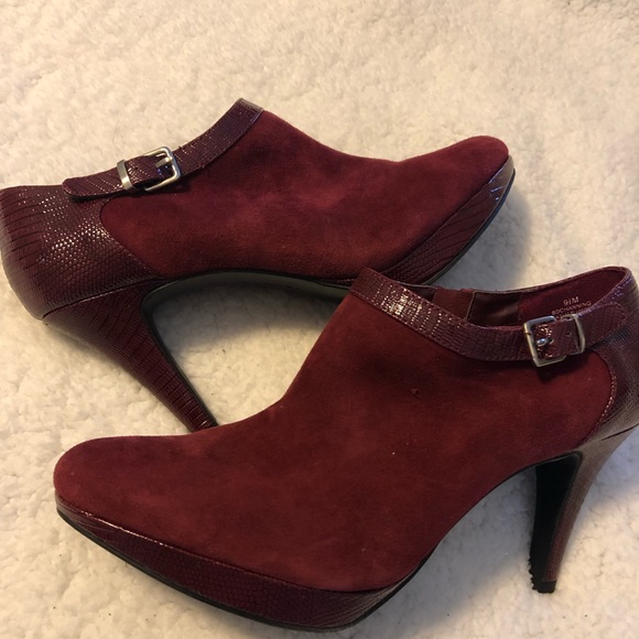 Bandolino Shoes - Wine Bandolino Booties